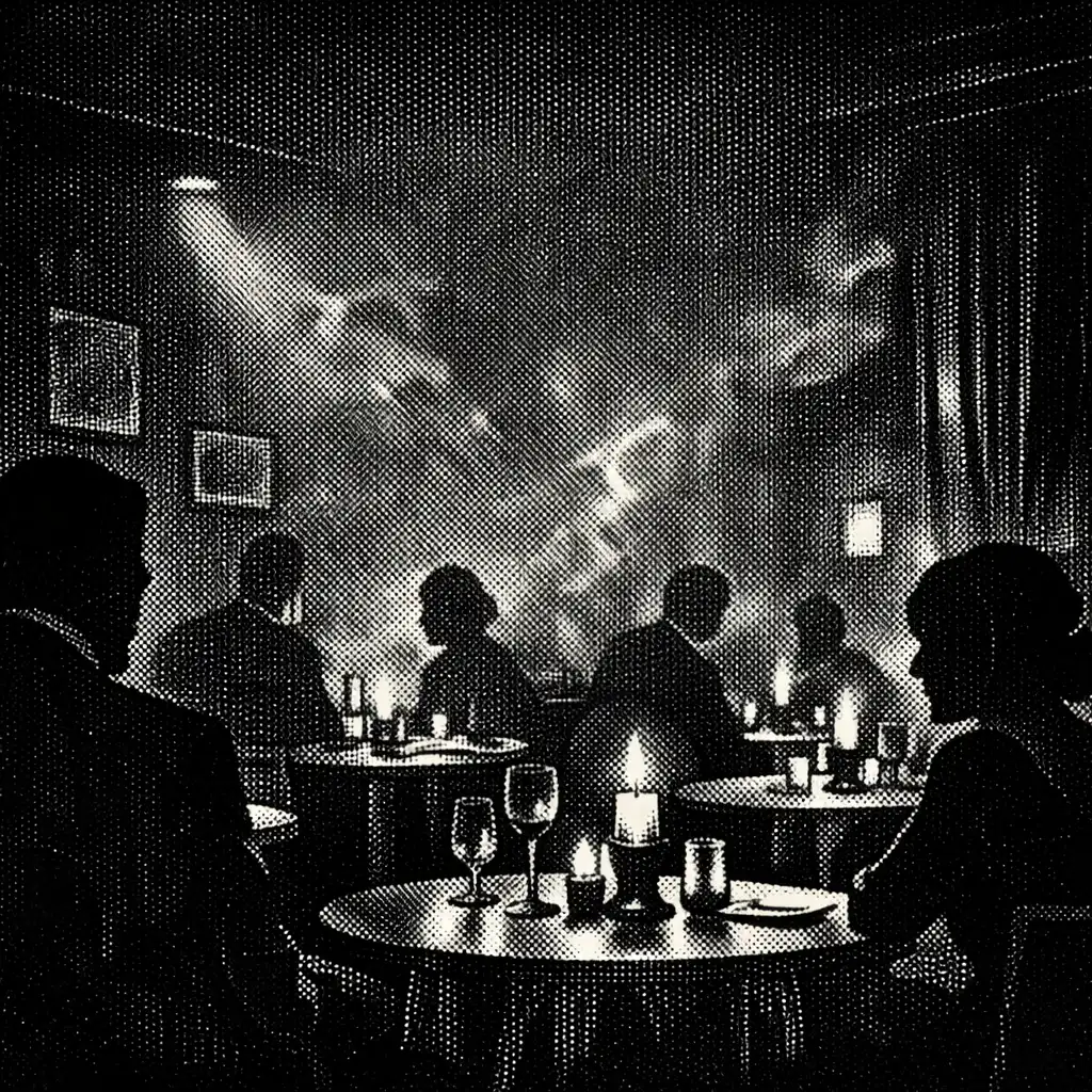 Noir étterem belső tér